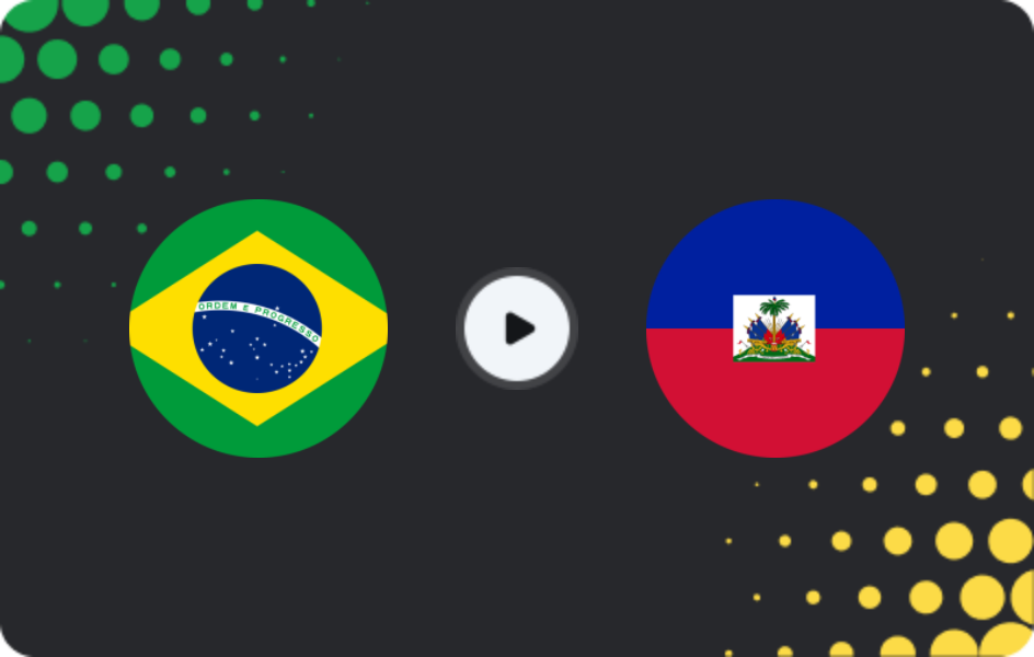 Where to watch Brazil — Haiti, World Cup, 20.06.2026