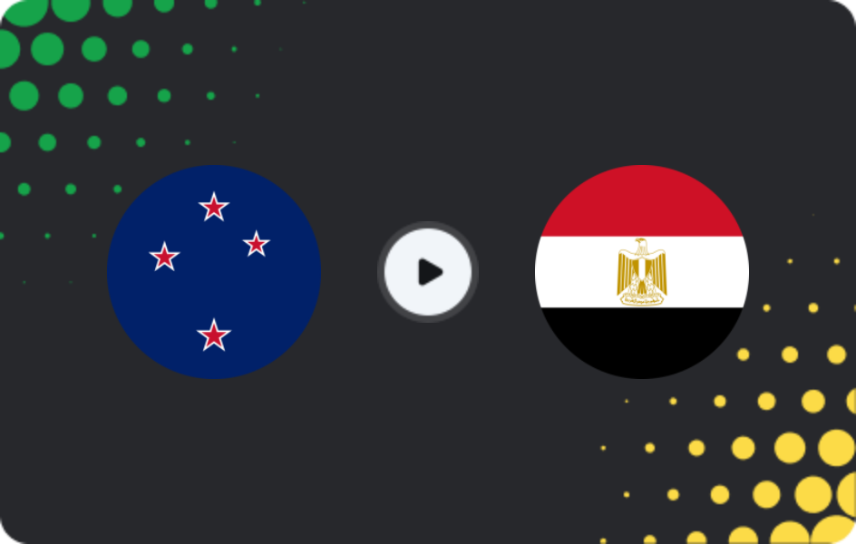 Where to watch New Zealand — Egypt, World Cup, 22.06.2026