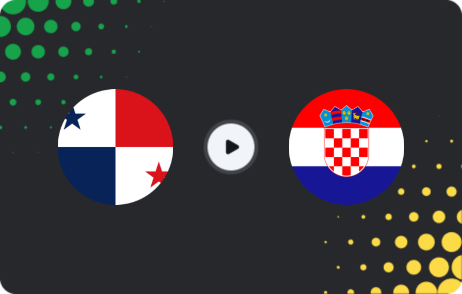 Where to watch Panama — Croatia, World Cup, 24.06.2026