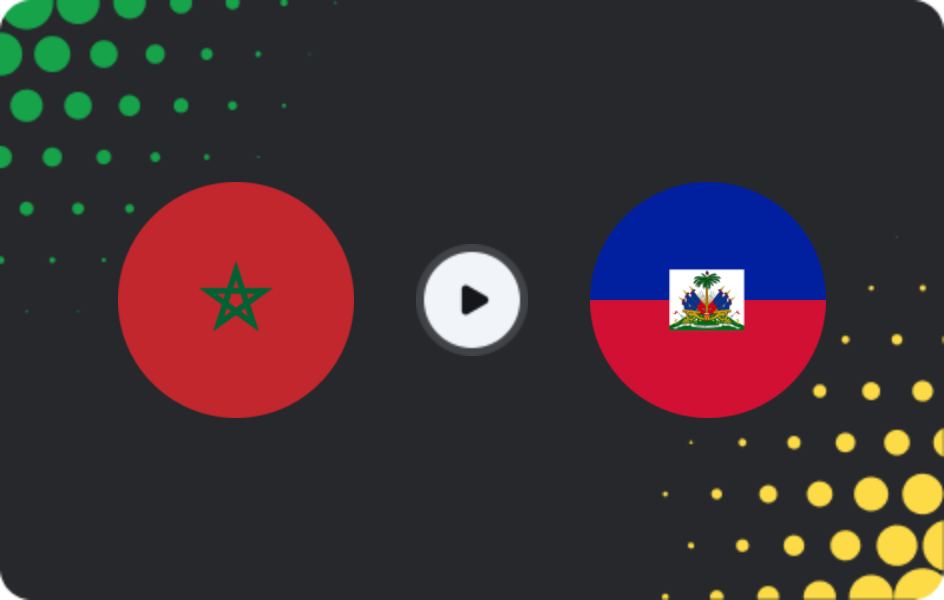 Where to watch Morocco — Haiti, World Cup, 25.06.2026