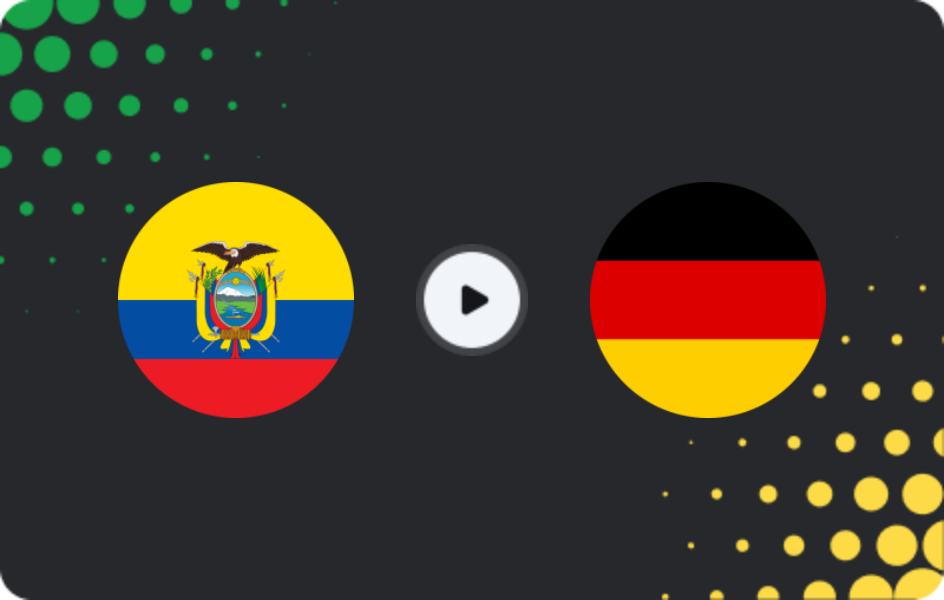 Where to watch Ecuador — Germany, World Cup, 25.06.2026