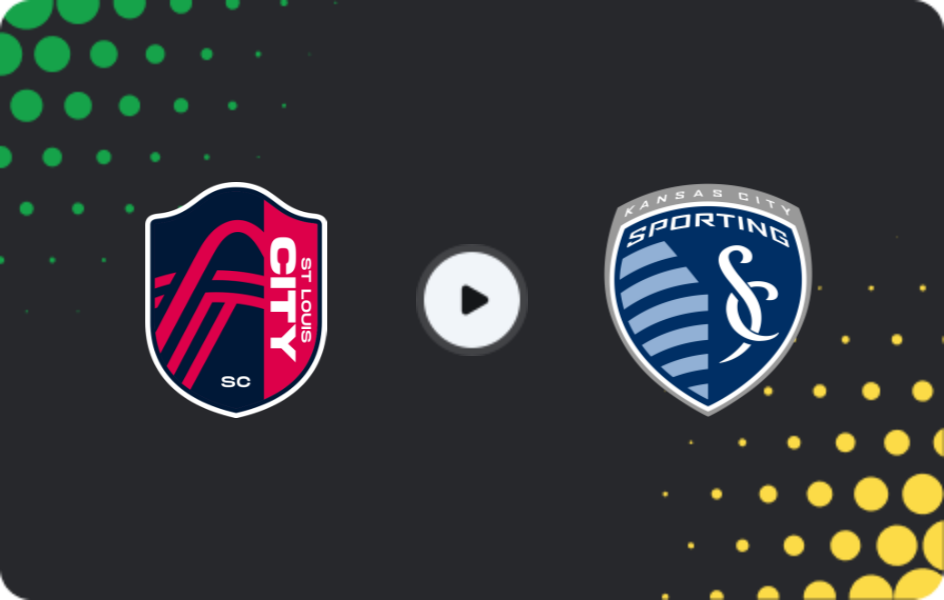 Where to watch St. Louis City — Sporting Kansas City, MLS, 17.07.2026