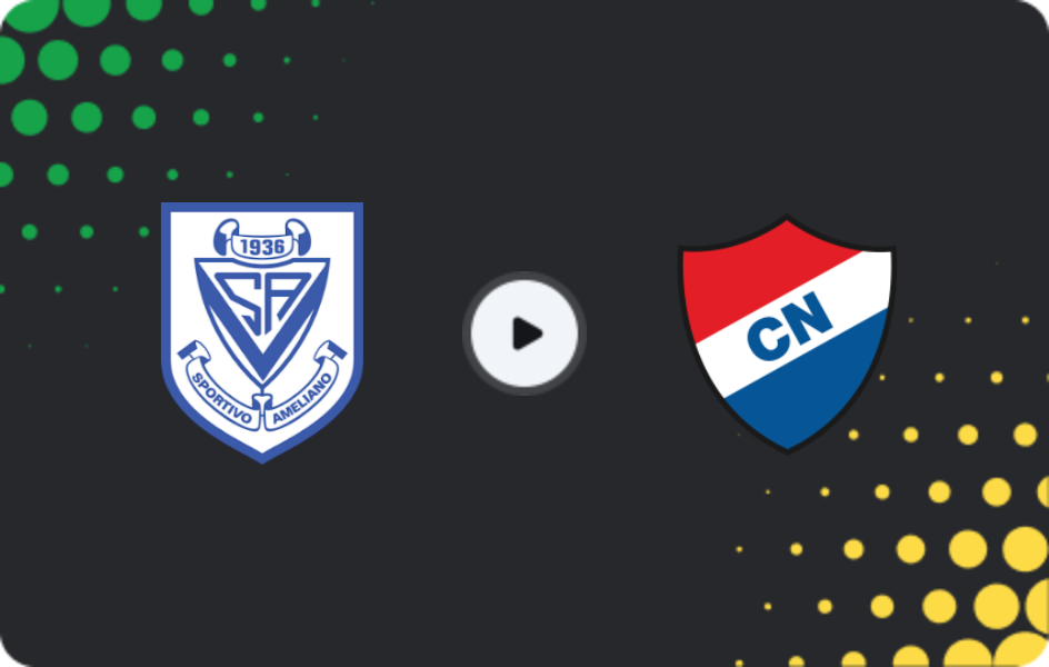 Where to watch Sportivo Ameliano — Nacional Asuncion, Division Profesional - Clausura, 25.07.2026