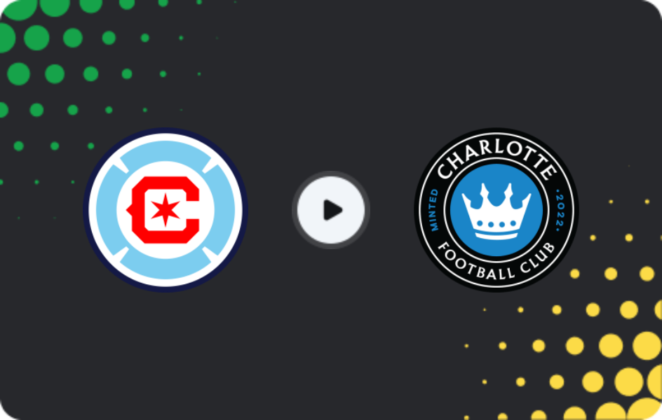 Where to watch Chicago Fire — Charlotte, MLS, 02.08.2026