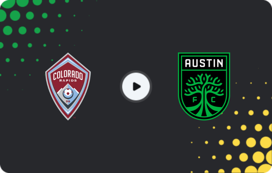 Where to watch Colorado Rapids — Austin, MLS, 02.08.2026