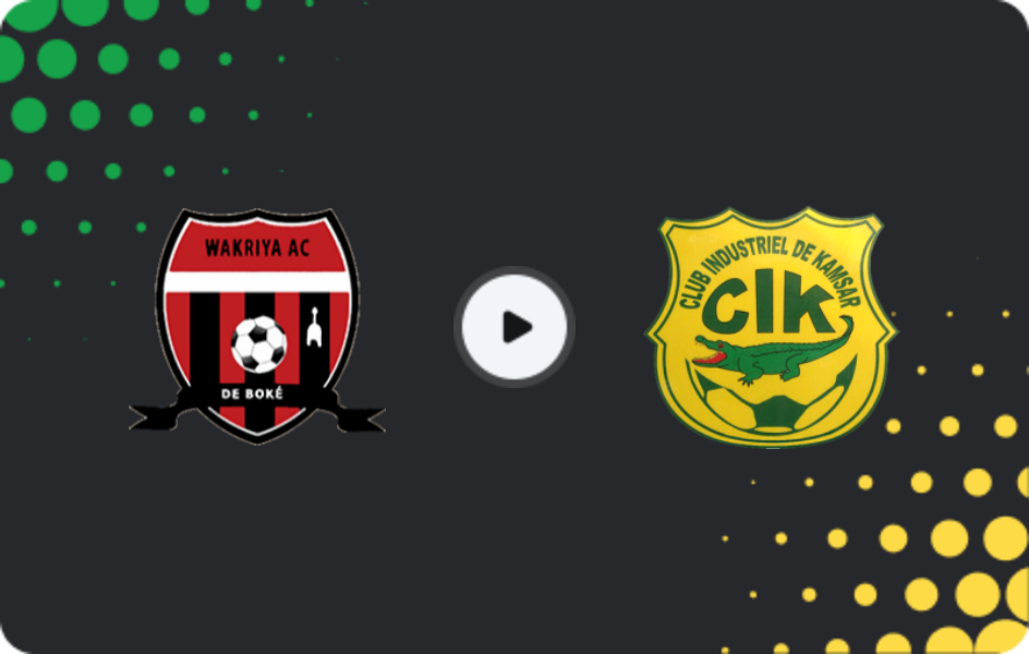 Where to watch Wakirya — CI Kamsar, Ligue 1, 15.12.2025