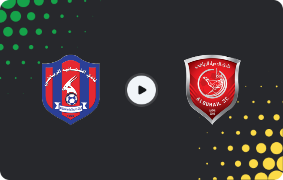 Where to watch Al Shahaniya — Al-Duhail, Stars League, 08.01.2026