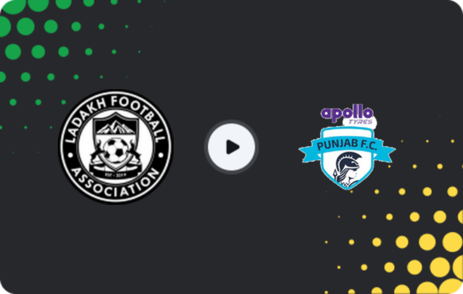 Where to watch Ladakh — Punjab, Santosh Trophy, 17.12.2025