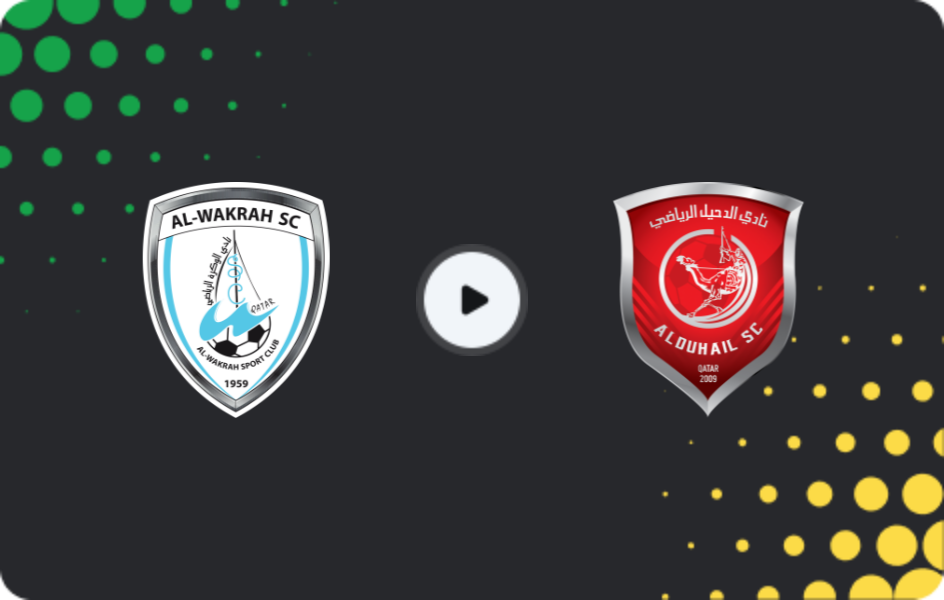 Where to watch Al Wakrah — Al-Duhail, Stars League, 15.01.2026