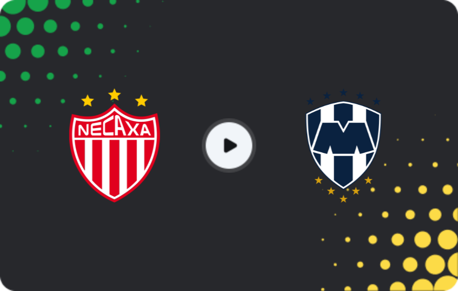 Where to watch Necaxa — Monterrey, Liga MX, 14.01.2026