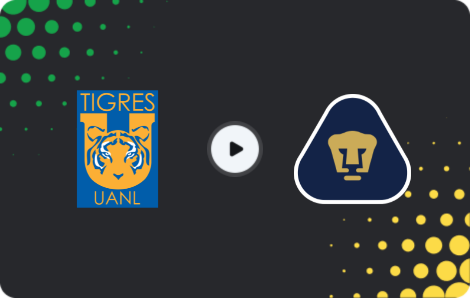 Where to watch Tigres UANL — UNAM Pumas, Liga MX, 15.01.2026