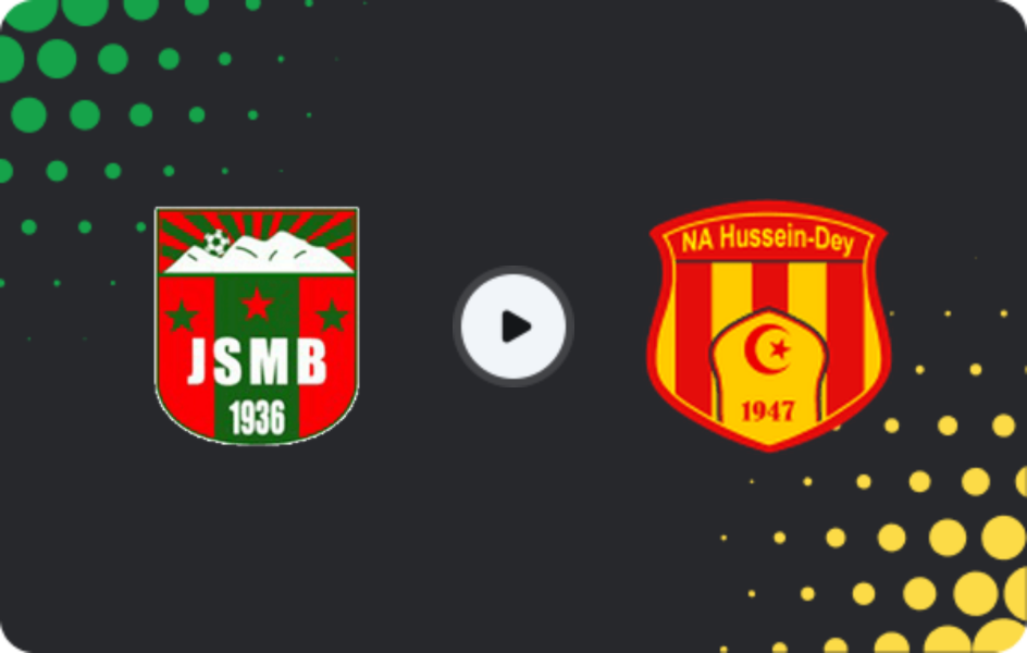 Where to watch JSM Bejaia — Hussein Dey, Coupe d'Algérie, 17.01.2026