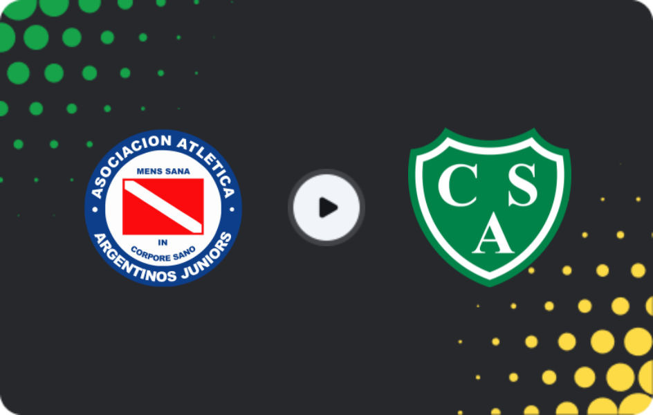 Where to watch Argentinos JRS — Atletico Sarmiento, Liga Profesional, 25.01.2026