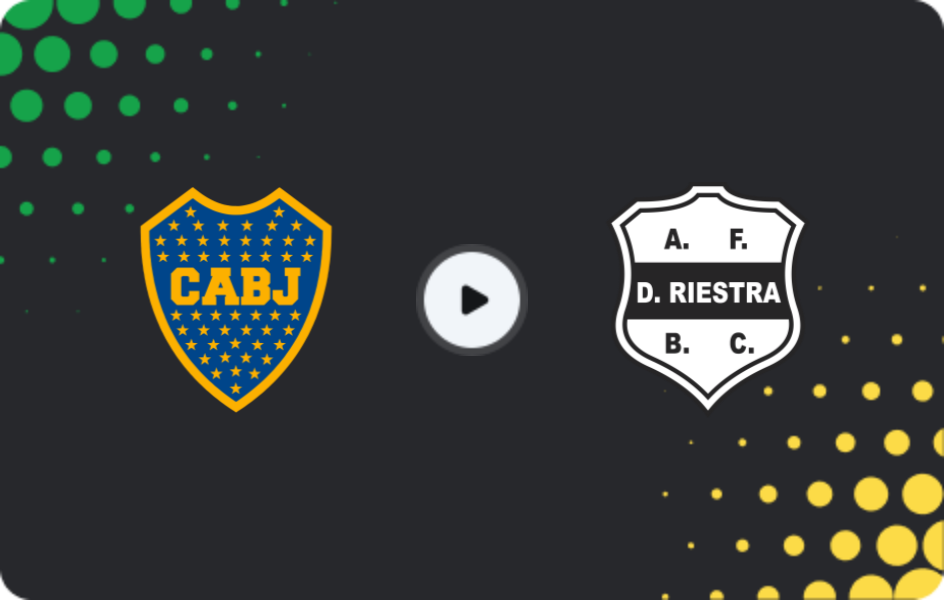 Where to watch Boca Juniors — Deportivo Riestra, Liga Profesional, 25.01.2026