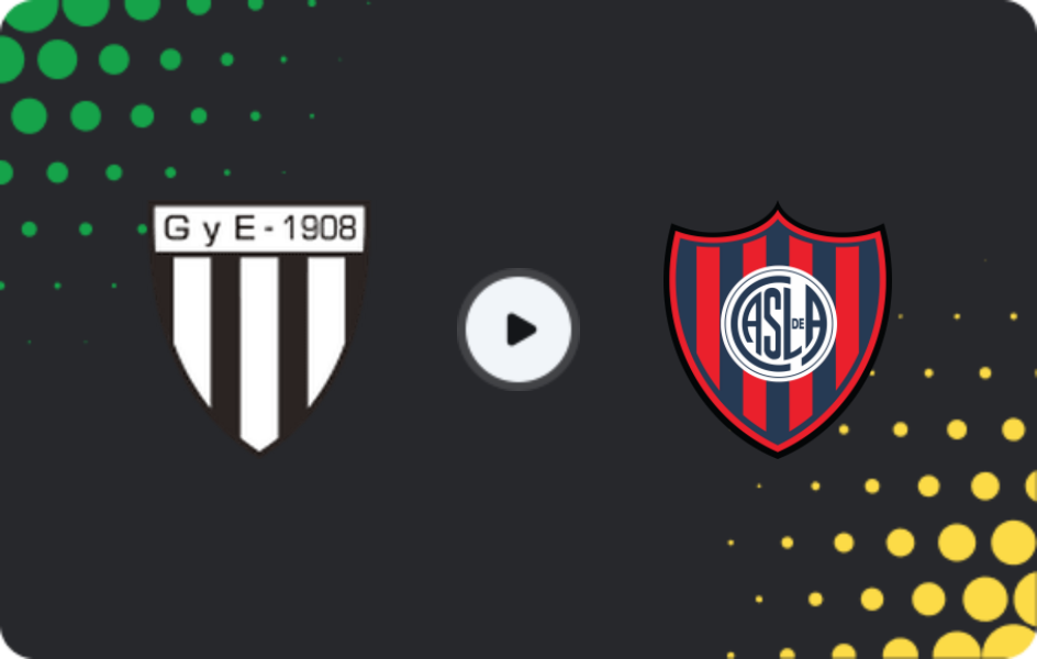 Where to watch Gimnasia M. — San Lorenzo, Liga Profesional, 28.01.2026