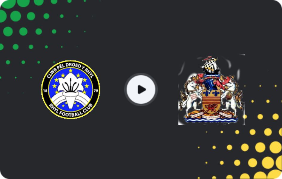 Where to watch Rhyl — Barry Town, Cup, 31.01.2026