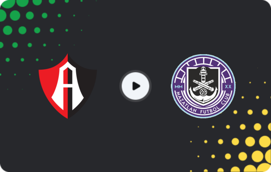 Where to watch Atlas — Mazatlán, Liga MX, 01.02.2026