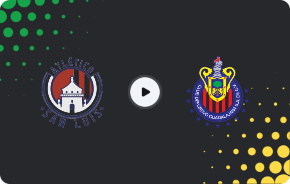 Where to watch Atletico San Luis — Guadalajara, Liga MX, 02.02.2026