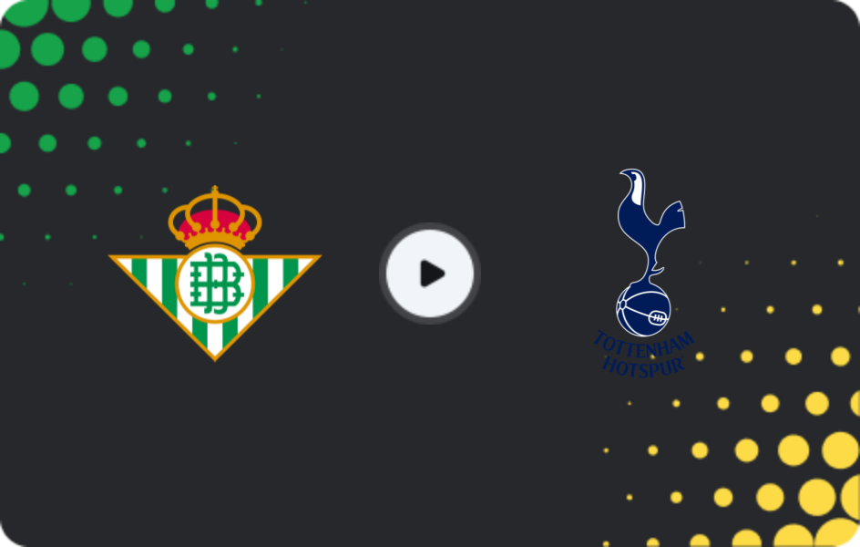 Where to watch Real Betis U19 — Tottenham Hotspur U19, UEFA Youth League, 03.02.2026