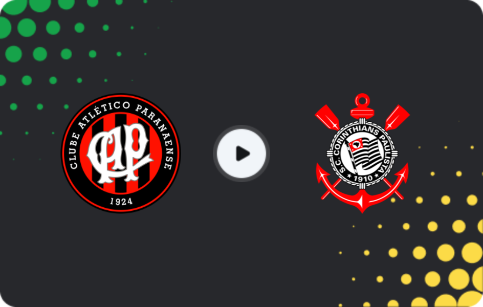 Where to watch Atletico Paranaense — Corinthians, Serie A, 04.02.2026