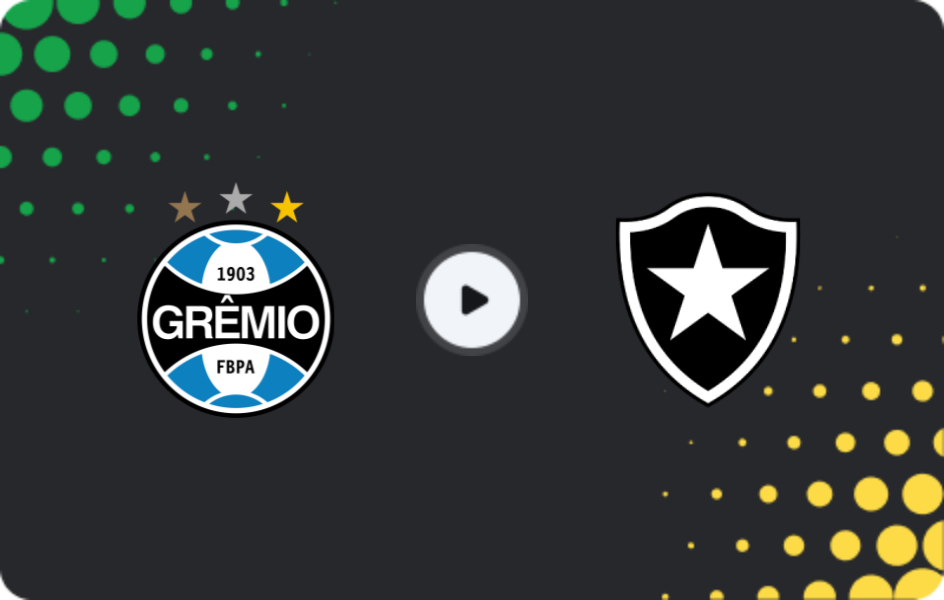 Where to watch Gremio — Botafogo, Serie A, 04.02.2026
