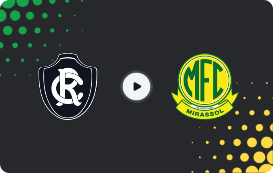 Where to watch Remo — Mirassol, Serie A, 04.02.2026