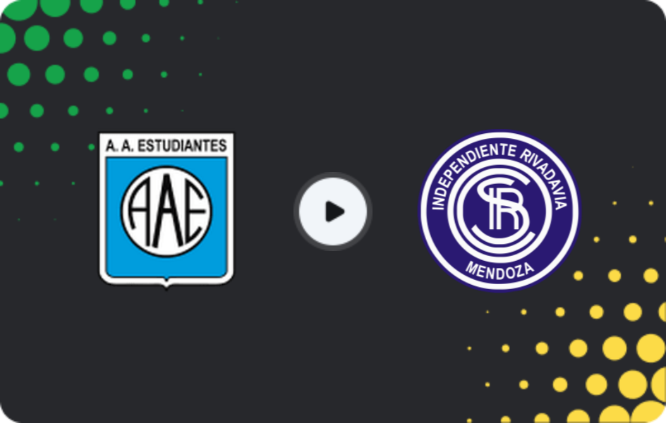 Where to watch Estudiantes de Rio Cuarto — Independiente Rivadavia, Liga Profesional, 08.02.2026