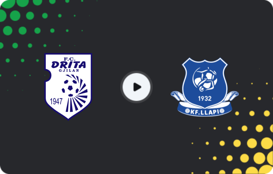 Where to watch FC Drita — Llapi, Cup, 10.02.2026