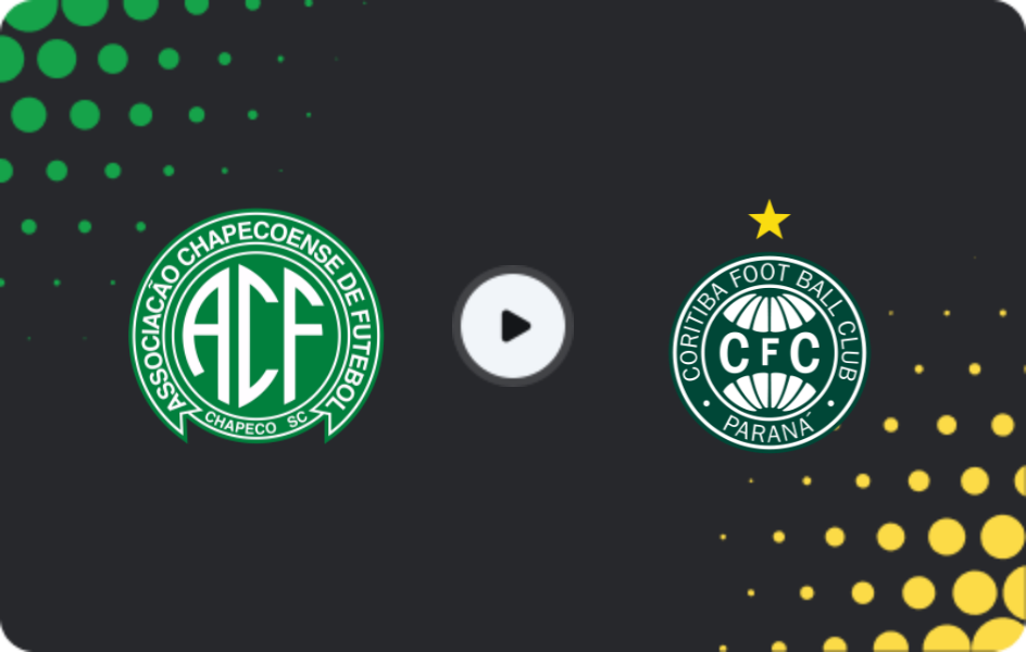 Where to watch Chapecoense — Coritiba, Serie A, 11.02.2026