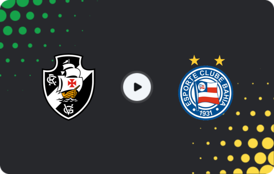 Where to watch Vasco da Gama — Bahia, Serie A, 11.02.2026