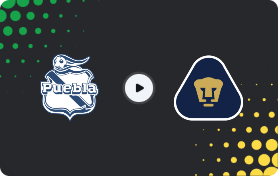 Where to watch Puebla — UNAM Pumas, Liga MX, 14.02.2026