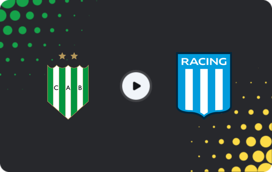 Where to watch Banfield — Racing Club, Liga Profesional, 15.02.2026