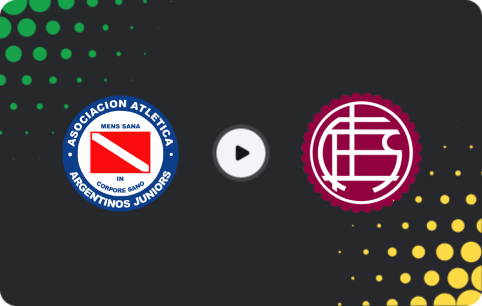 Where to watch Argentinos JRS — Lanus, Liga Profesional, 22.02.2026