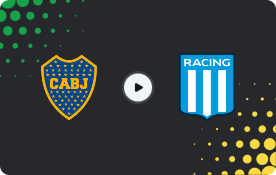 Where to watch Boca Juniors — Racing Club, Liga Profesional, 22.02.2026