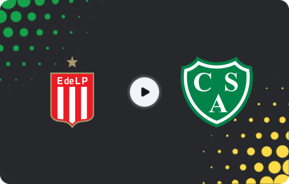Where to watch Estudiantes — Atletico Sarmiento, Liga Profesional, 22.02.2026