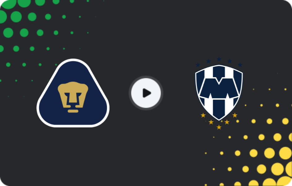 Where to watch UNAM Pumas — Monterrey, Liga MX, 23.02.2026