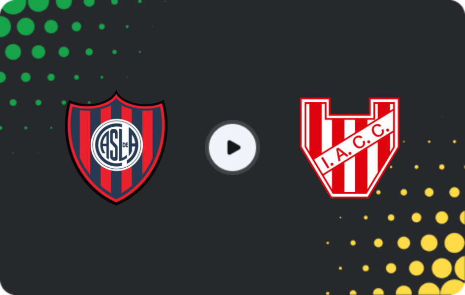 Where to watch San Lorenzo — Instituto Cordoba, Liga Profesional, 25.02.2026