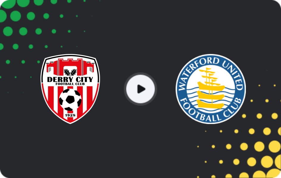 Where to watch Derry City — Waterford, Premier Division, 27.02.2026