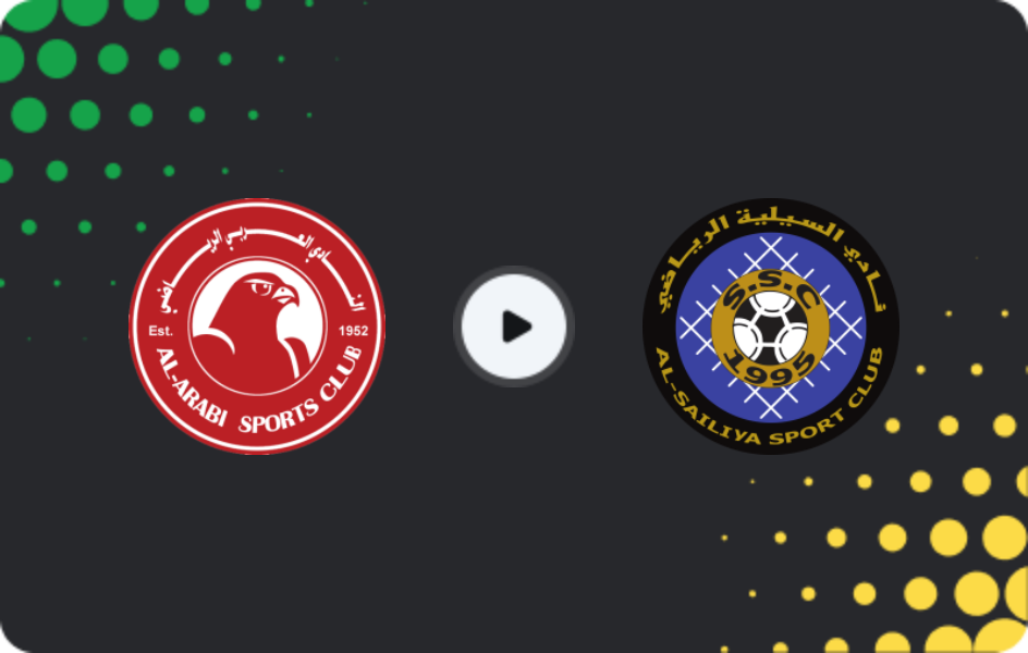Where to watch Al-Arabi — Al-Sailiya, Stars League, 28.02.2026