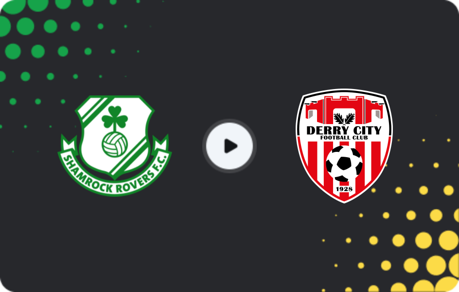 Where to watch Shamrock Rovers — Derry City, Premier Division, 06.03.2026