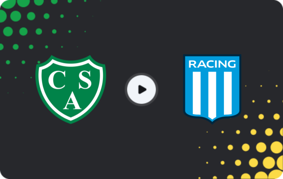 Where to watch Atletico Sarmiento — Racing Club, Liga Profesional, 11.03.2026
