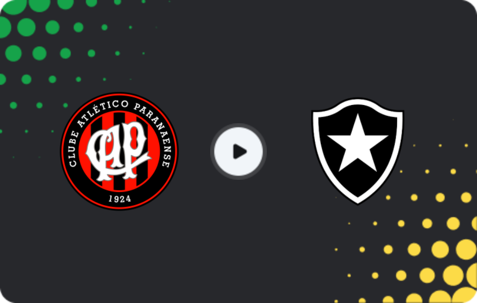 Where to watch Atletico Paranaense — Botafogo, Serie A, 11.03.2026