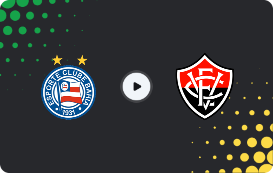 Where to watch Bahia — Vitoria, Serie A, 11.03.2026