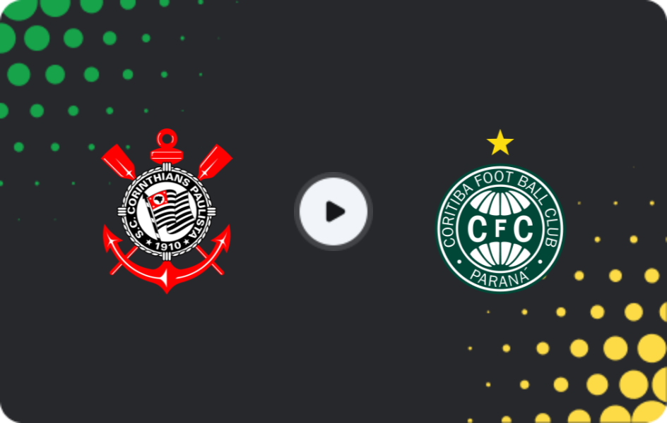Where to watch Corinthians — Coritiba, Serie A, 11.03.2026