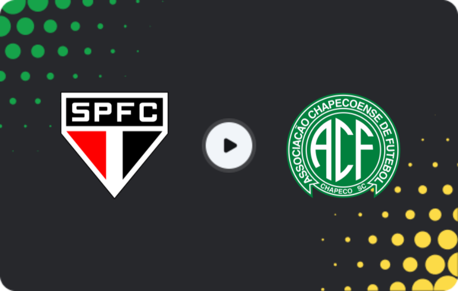 Where to watch Sao Paulo — Chapecoense, Serie A, 11.03.2026