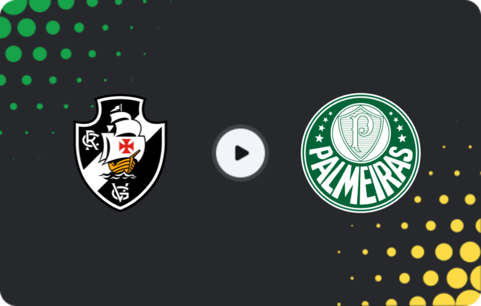 Where to watch Vasco da Gama — Palmeiras, Serie A, 11.03.2026