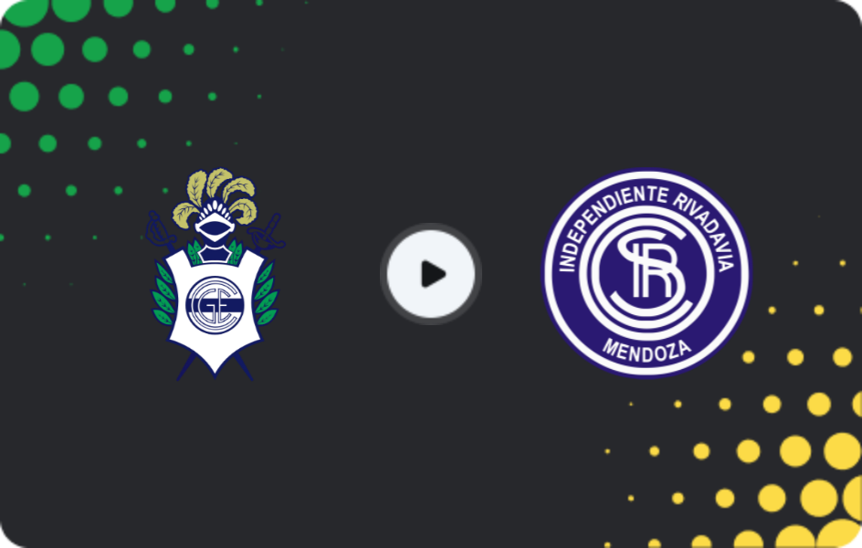 Where to watch Gimnasia — Independiente Rivadavia, Liga Profesional, 15.03.2026