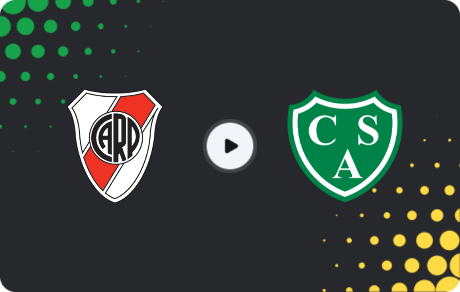 Where to watch River Plate — Atletico Sarmiento, Liga Profesional, 15.03.2026