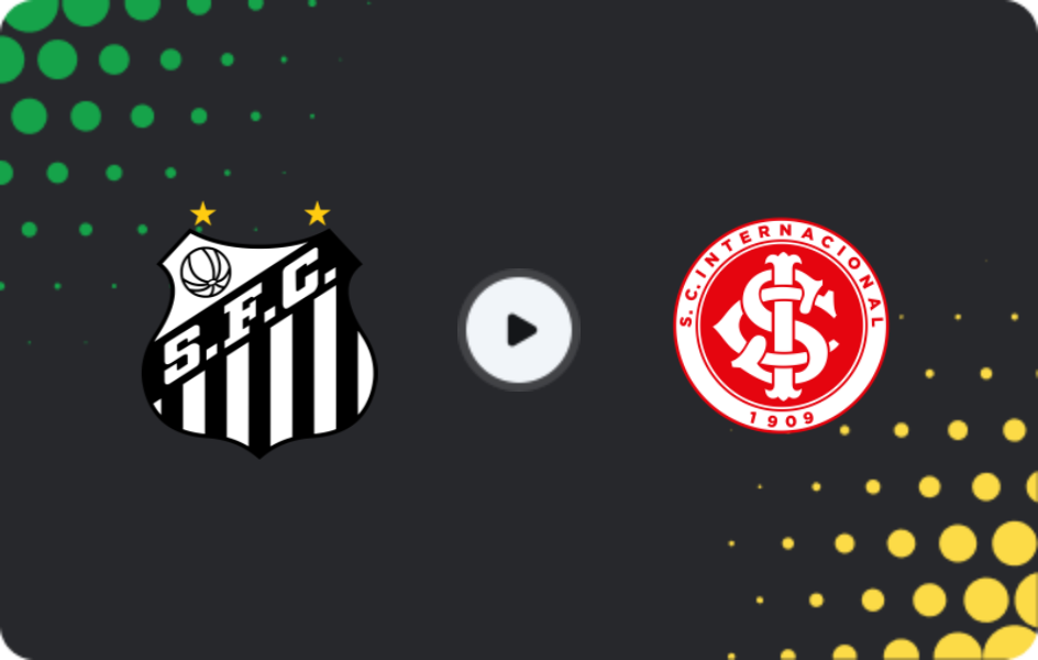 Where to watch Santos — Internacional, Serie A, 19.03.2026