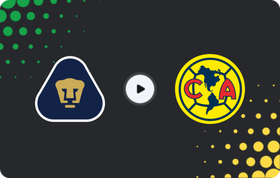 Where to watch UNAM Pumas — Club America, Liga MX, 22.03.2026